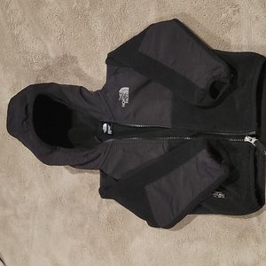 North face kids denali hoodie jacket fleece
